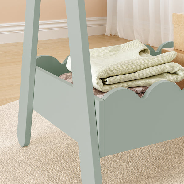 Børnegarderobe Vestnes 99x66x38 cm [en.casa]