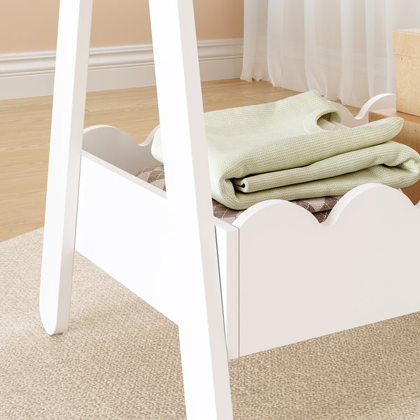 Børnegarderobe Vestnes 99x66x38 cm [en.casa]