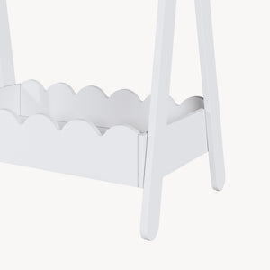 Børnegarderobe Vestnes 99x66x38 cm [en.casa]