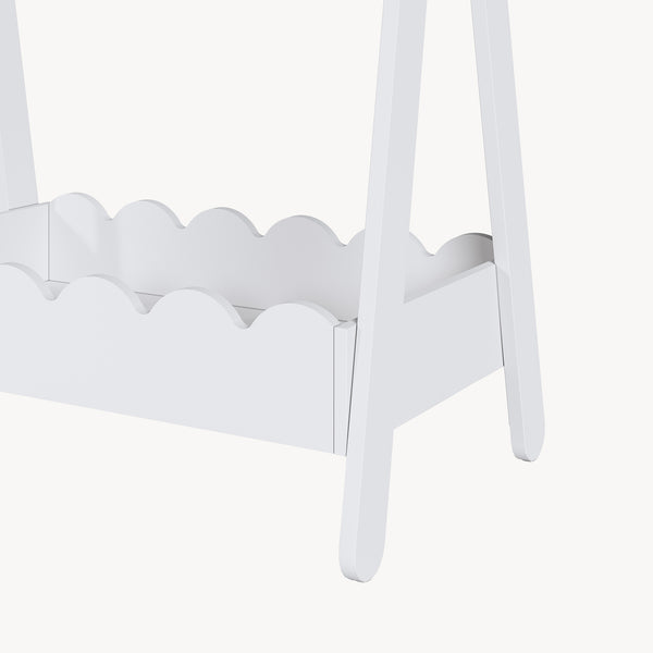 Børnegarderobe Vestnes 99x66x38 cm [en.casa]
