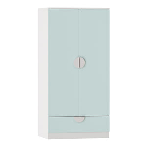 Sandnes børnegarderobe med skuffe [en.casa]