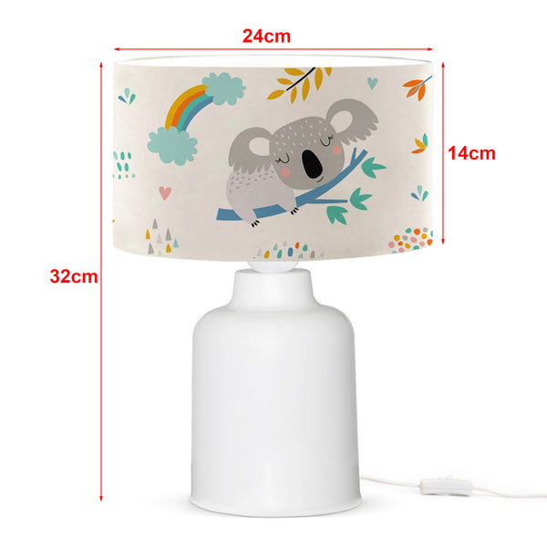 Bordlampe Macclesfield 1xE27 med forskellige motiver [lux.pro]