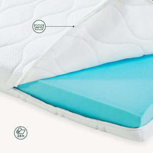 [neu.haus]® Koldskumsmadras for børn - øko-Tex Standard 100 lavet i EU