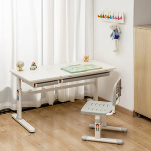 Børneskrivebord Sauda 120x60 cm [en.casa]