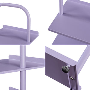 Børneskoholder Poytya stål 96x30x27 cm [en.casa]