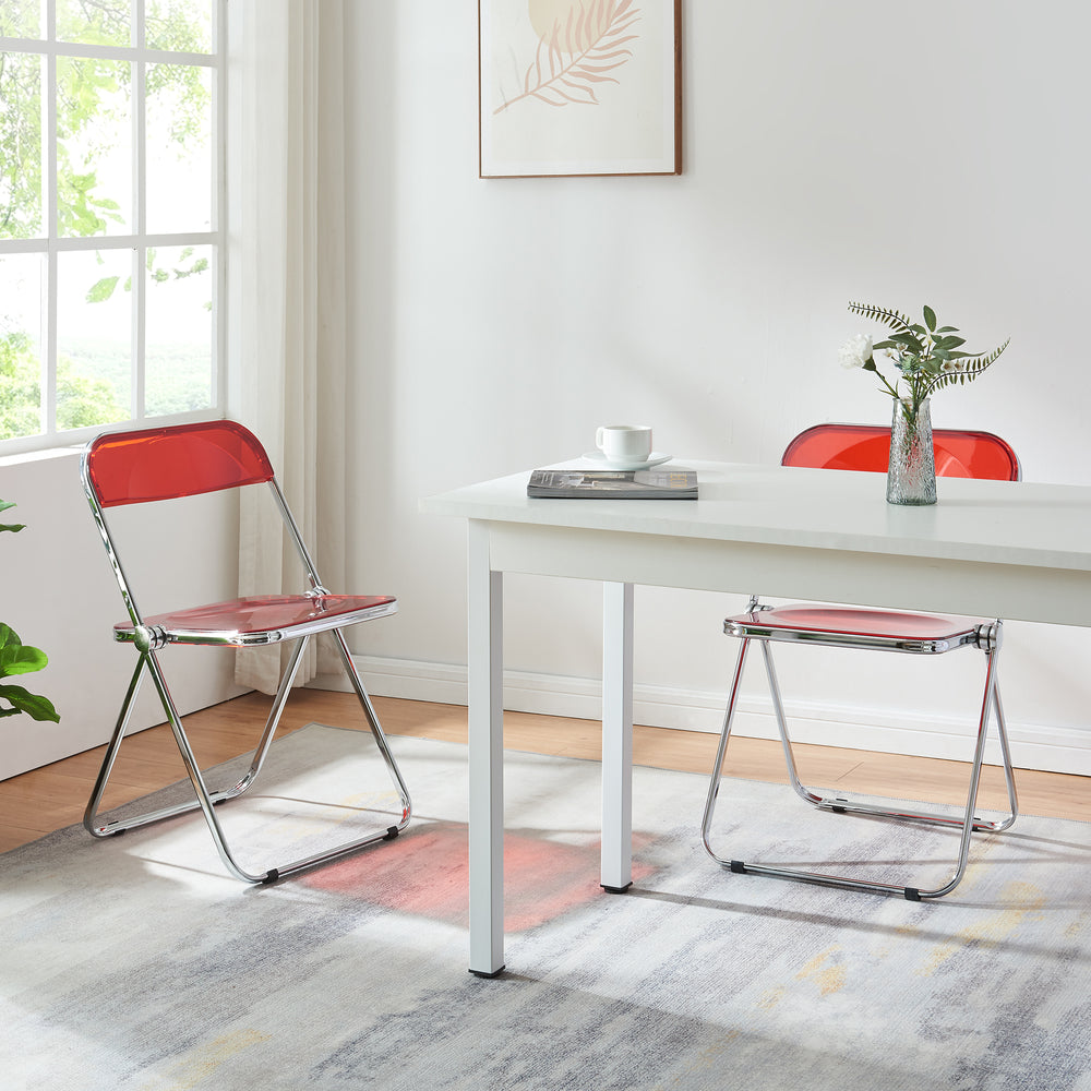 Sammenklappeligt stol-sæt Pornainen [en.casa] - premiumXL