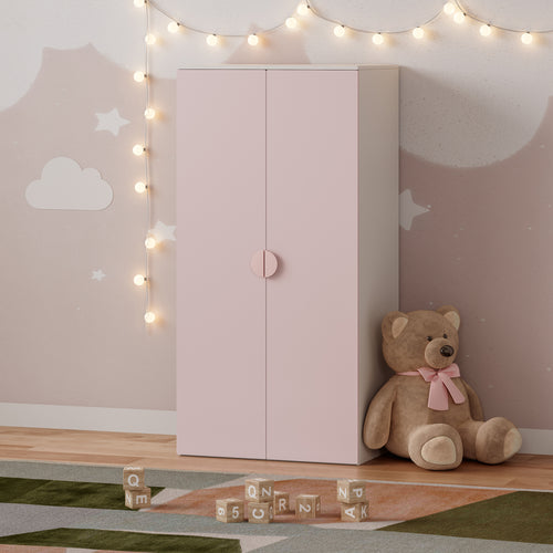 Børnegarderobe Sandnes 123x60x40 cm [en.casa]