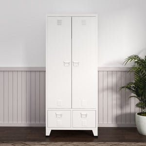 Garderobeskab Hankasalmi 180x90x40 cm i forskellige farver. farver [en.casa]