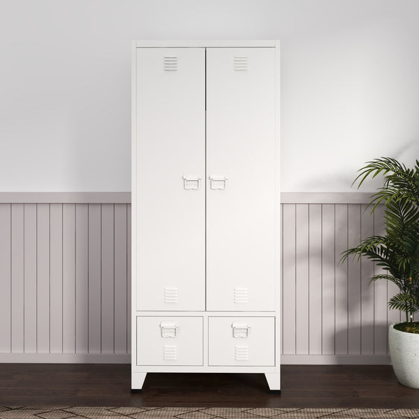 Garderobeskab Hankasalmi 180x90x40 cm i forskellige farver. farver [en.casa]