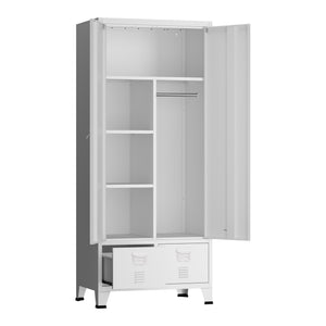 Garderobeskab Hankasalmi 180x90x40 cm i forskellige farver. farver [en.casa]