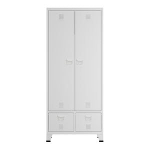 Garderobeskab Hankasalmi 180x90x40 cm i forskellige farver. farver [en.casa]