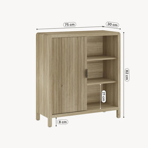 Kommode Lukkodso 82x75x30 cm [en.casa]