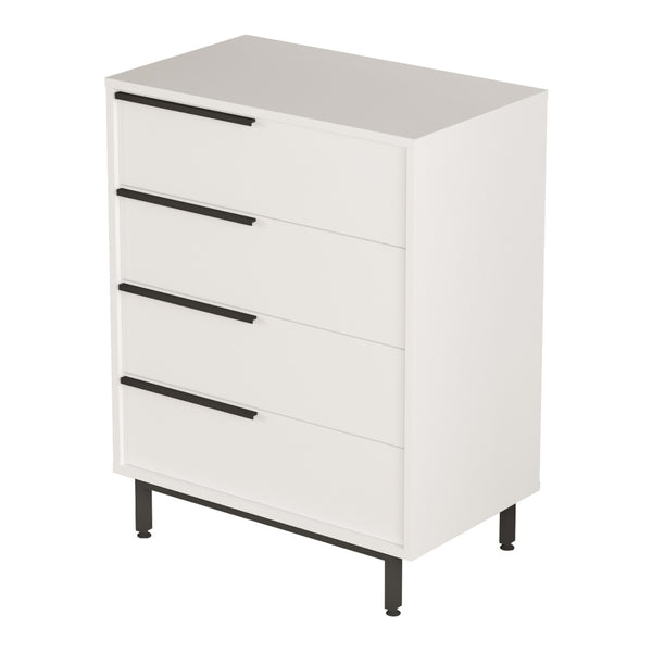 Kommode Vesanto 95x75x45 cm 4 skuffer [en.casa]