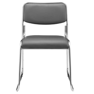[pro.tec]® Kontorstol / konferencestol - 77 x 55cm - kunstlæder