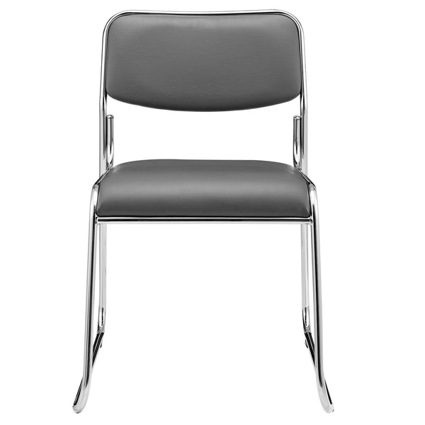 [pro.tec]® Kontorstol / konferencestol - 77 x 55cm - kunstlæder