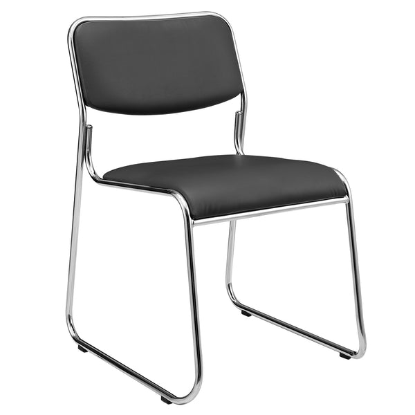[pro.tec]® Kontorstol / konferencestol - 77 x 55cm - kunstlæder