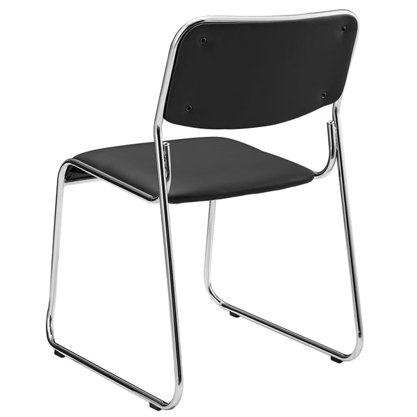 [pro.tec]® Kontorstol / konferencestol - 77 x 55cm - kunstlæder
