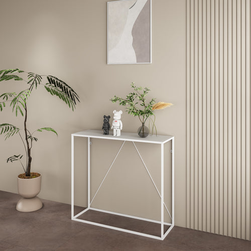 Konsolbord Austevoll 90x30x80cm i forskellige farver [en.casa] - premiumXL
