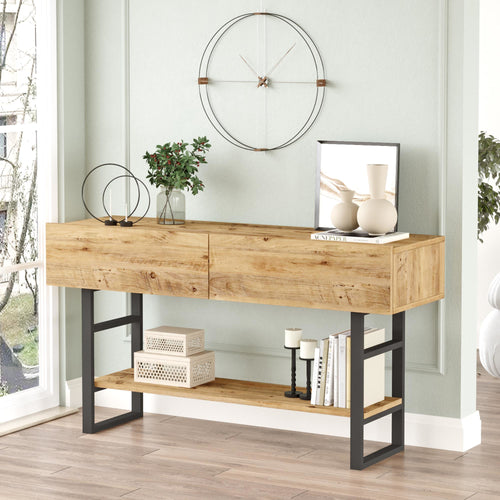 Konsolbord Lappeenranta 139x43x76cm i forskellige farver [en.casa] - premiumXL