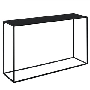 [en.casa]® Sidebord - aflastningsbord - metal - ridsefast - sort - vælg model