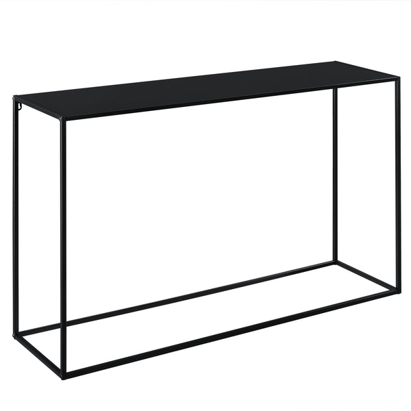 [en.casa]® Sidebord - aflastningsbord - metal - ridsefast - sort - vælg model