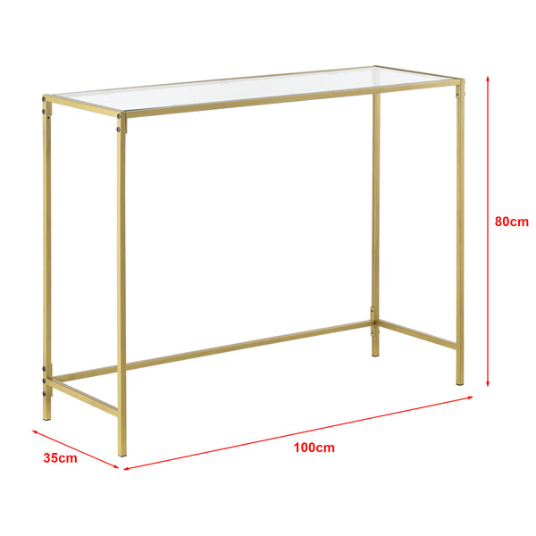 Konsolbord Alajärvi 100x35x80cm i forskellige farver farver en.casa