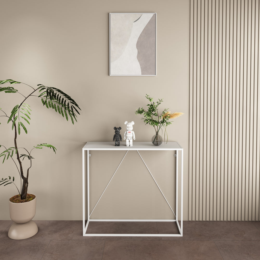 Konsolbord Austevoll 90x30x80cm i forskellige farver [en.casa] - premiumXL