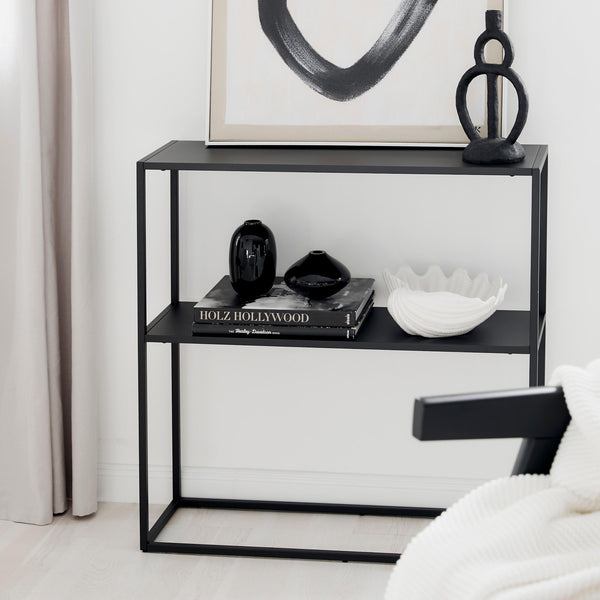Konsolbord Konnevesi 85 x 80 x 30 cm forskellige farver [en.casa]