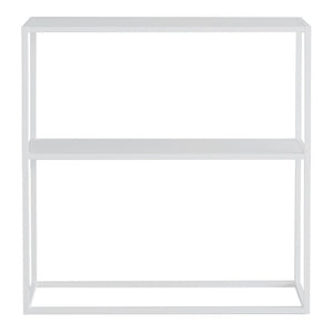 Strömstad 80x80x26cm konsolbord i stål [en.casa].