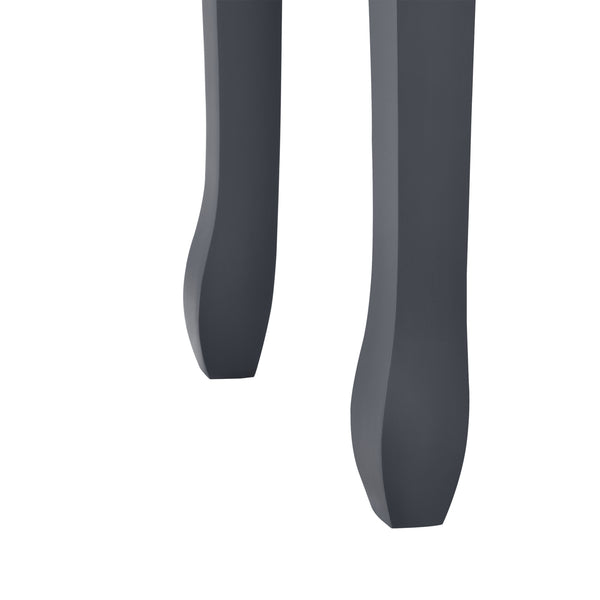 [en.casa] Sidebord - aflastningsbord - 3 skuffer - vintage - 78x100x35cm - fyrretræ, MDF - i forskellige farver