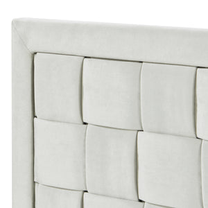 Cabecero Tervo terciopelo - [en.casa]