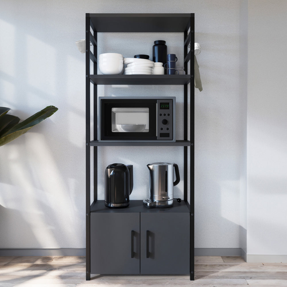 Køkkenreol Arhuni 139x56x30 cm [en.casa]