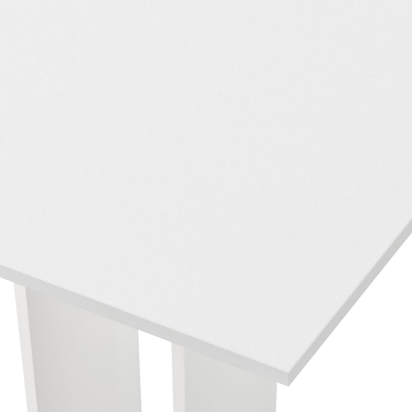 [en.casa]® Spisebord Lindesnes-65x65x78cm-melaminbelagt spånplade-i forskellige farver
