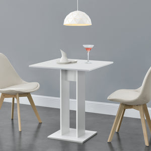 [en.casa]® Spisebord Lindesnes-65x65x78cm-melaminbelagt spånplade-i forskellige farver