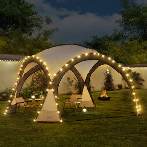 LED-pavillon Grästorp Marquee Havepavillon i forskellige farver farver [pro.tec]