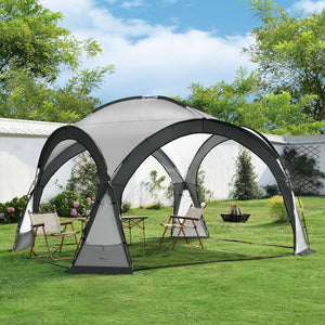LED-pavillon Grästorp Marquee Havepavillon i forskellige farver farver [pro.tec]