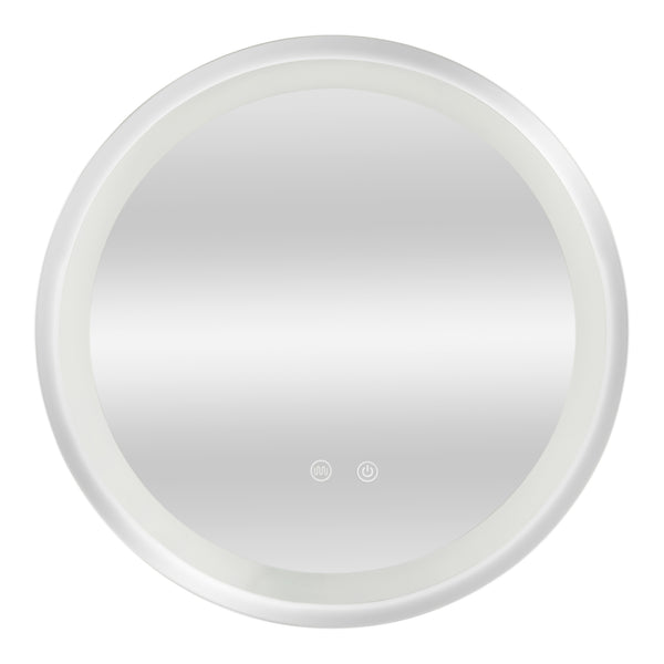 LED-badeværelsesspejl Maratea sølv i forskellige størrelser størrelser [pro.tec]