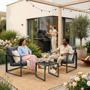Loungesæt Karg 3 dele [casa.pro]
