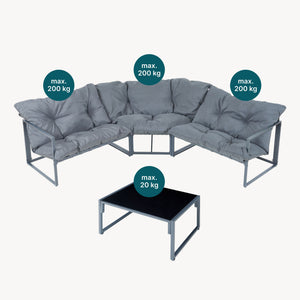 Karg loungesæt [casa.pro].