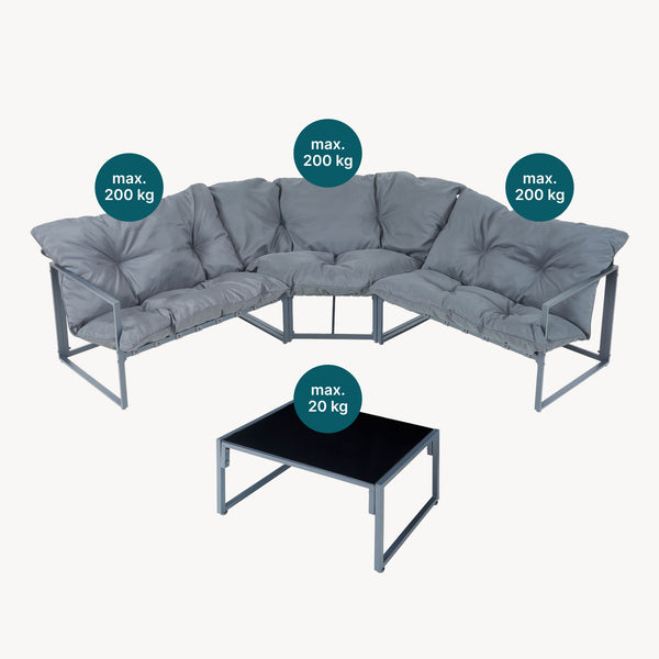 Karg loungesæt [casa.pro].