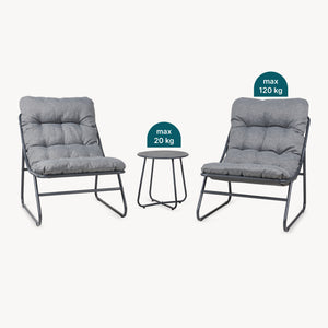 Loungesæt Malmö 3 dele [casa.pro]