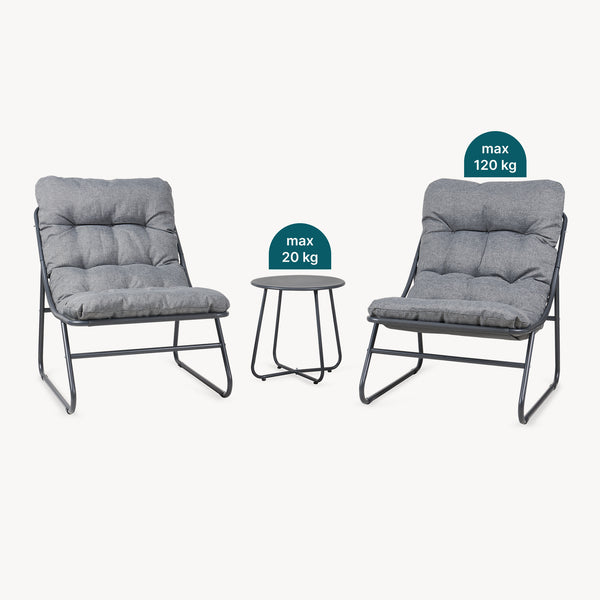 Loungesæt Malmö 3 dele [casa.pro]