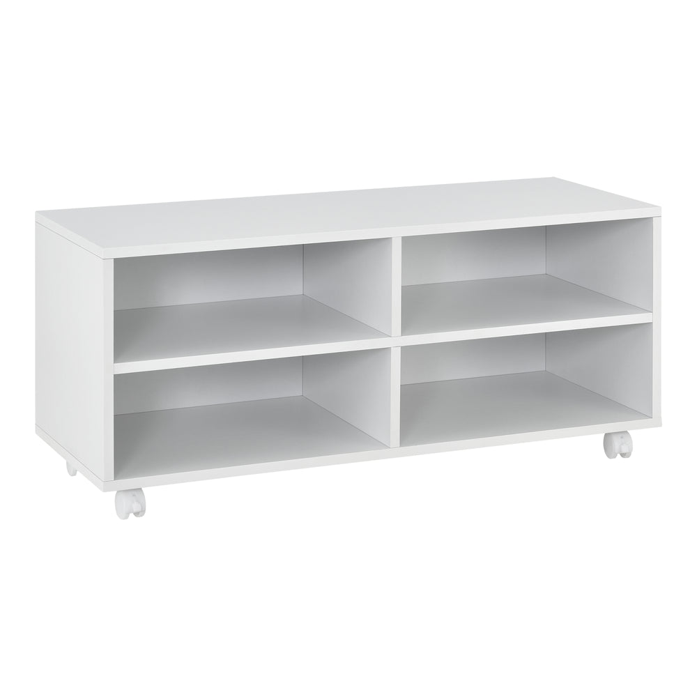 Lowboard med hjul Gränne 90x35x41cm i forskellige farver [en.casa] - premiumXL