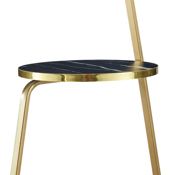 Mesa auxiliar Sipoo metal/aglomerado 74 x 46 x 37 cm en varios colores [en.casa]