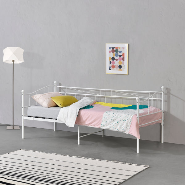 Day bed Arjeplog 90x200 cm op til 150 kg forskellige farver Farver en.casa