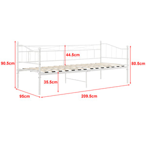 Day bed Arjeplog 90x200 cm op til 150 kg forskellige farver Farver en.casa