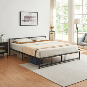 Metalseng Meran Stål Sort [en.casa] - premiumXL