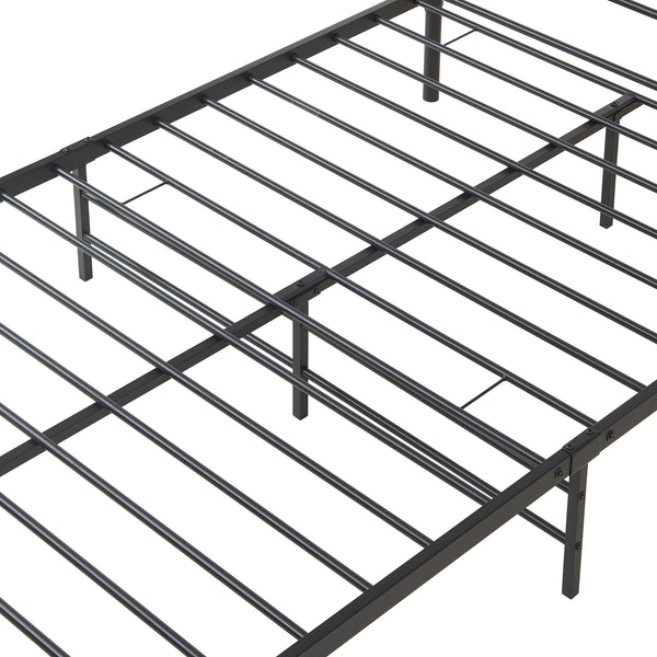 Metalseng Florenz 120x200 cm med/uden koldskumsmadras i forskellige farver [en.casa]