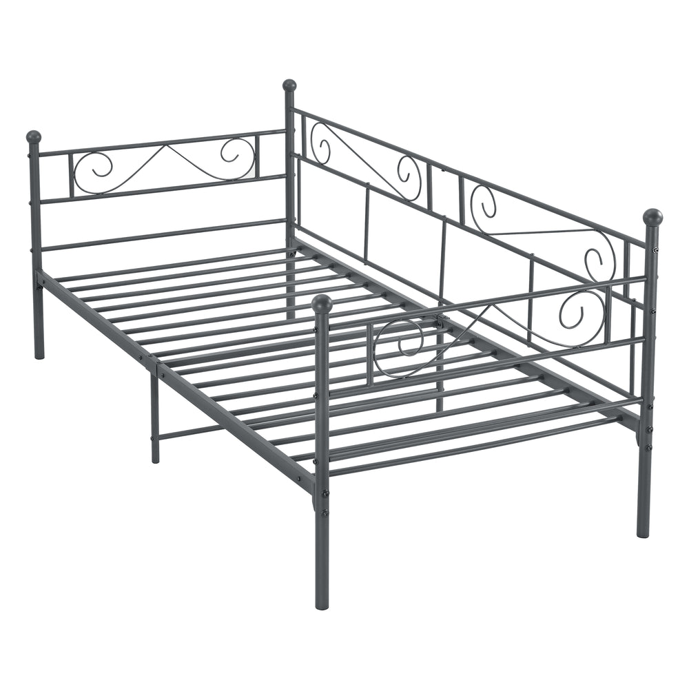 Metalseng Kerava 90x200 cm i forskellige farver en.casa - premiumXL