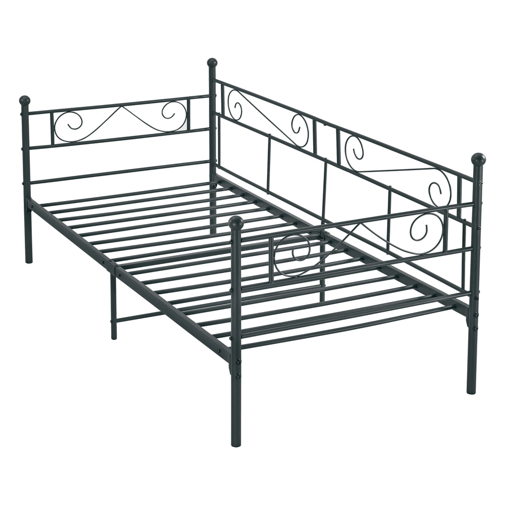 Metalseng Kerava 90x200 cm i forskellige farver en.casa - premiumXL